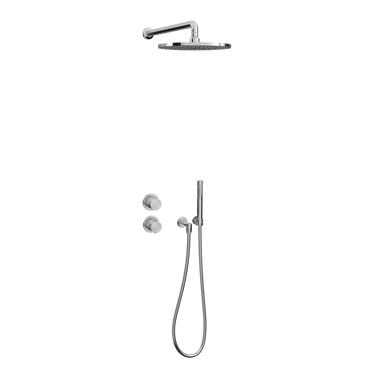 Built-in shower mixer (wall) Head/hand