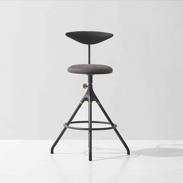 Akron Counter Stool with Backrest