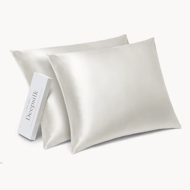 Two OpsundBay Deepsilk Pillowcases + Two Silk Pillows