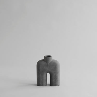 Cobra Vase Tall - Mini - Dark Grey