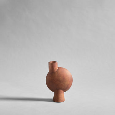 Sphere Vase Bubl - Medio -Terracotta