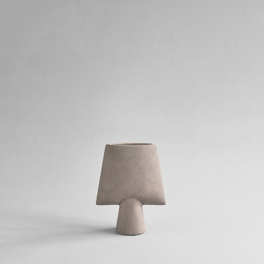 Sphere Vase Square - Mini - Taupe