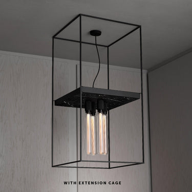 Caged Ceiling 4.0 | sort marmor