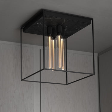 Caged Ceiling 4.0 | sort marmor