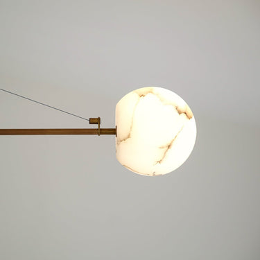 Arm Wall Light - Alabaster