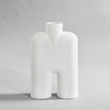 Cobra Vase Tall - Medio - Bubble White