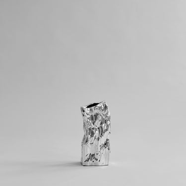 Kami Vase - Medio - Chrome