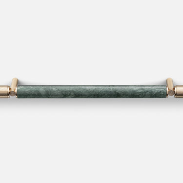 ARTISAN Furniture Pull Up Bar AP350 Real Bronze & Green Marble