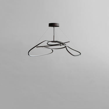 Ghost Chandelier - Mini - Burned Black