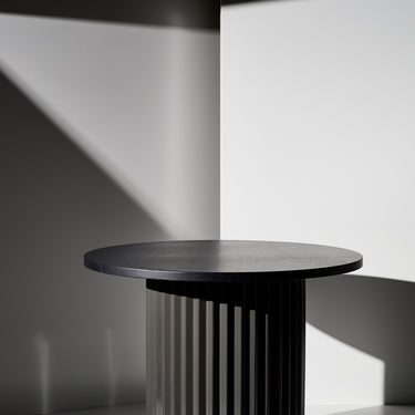 Column Table Black 60CM