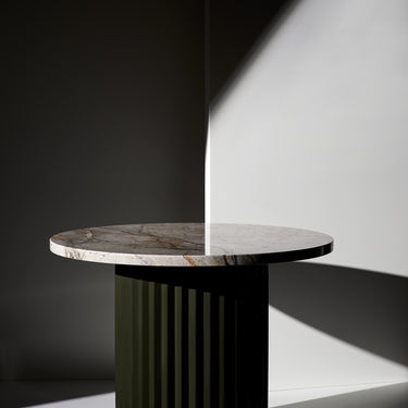 Column Table Forest Green 60CM