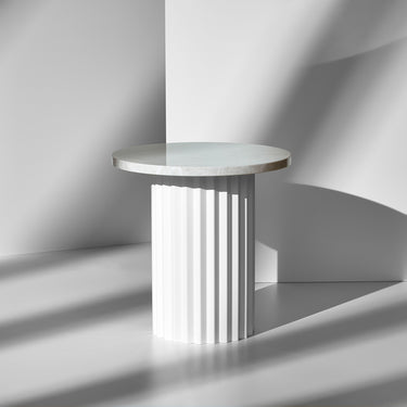 Column Table White 60CM