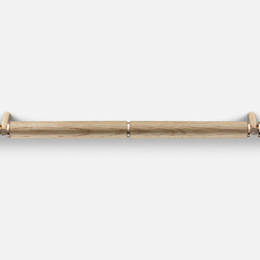 ARTISAN Furniture Pull Up Bar AP410 Real Bronze & Natural Oak Wood