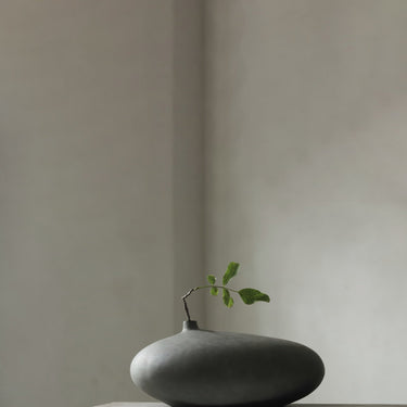 Submarine Vase - Fat - Dark grey