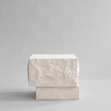 Temple Coffee Table - Low - Limestone