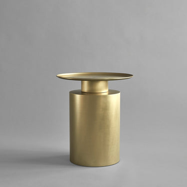 Pillar Table - Tall - Brass