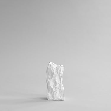 Kami Vase - Medio - Bone White