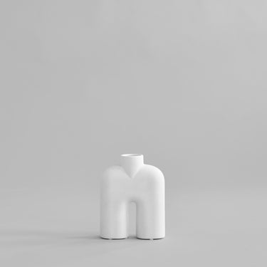 Cobra Vase Tall - Mini - Bone White