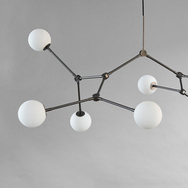 Drop Chandelier Bulp - Grey