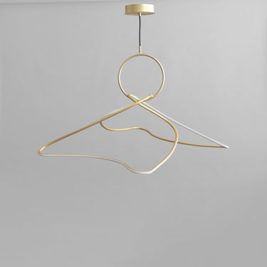 Kumo Chandelier - Big - Brass